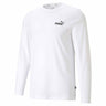 Puma Essential Small Logo LS pour homme Blanc