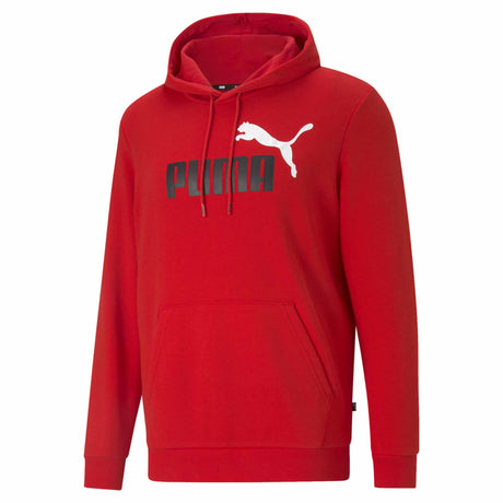 Sweatshirt Puma Essential+ 2 Colour Big Logo Chandail pour homme rouge