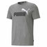 Puma t-shirt Essential+ 2 Colour logo pour homme gris