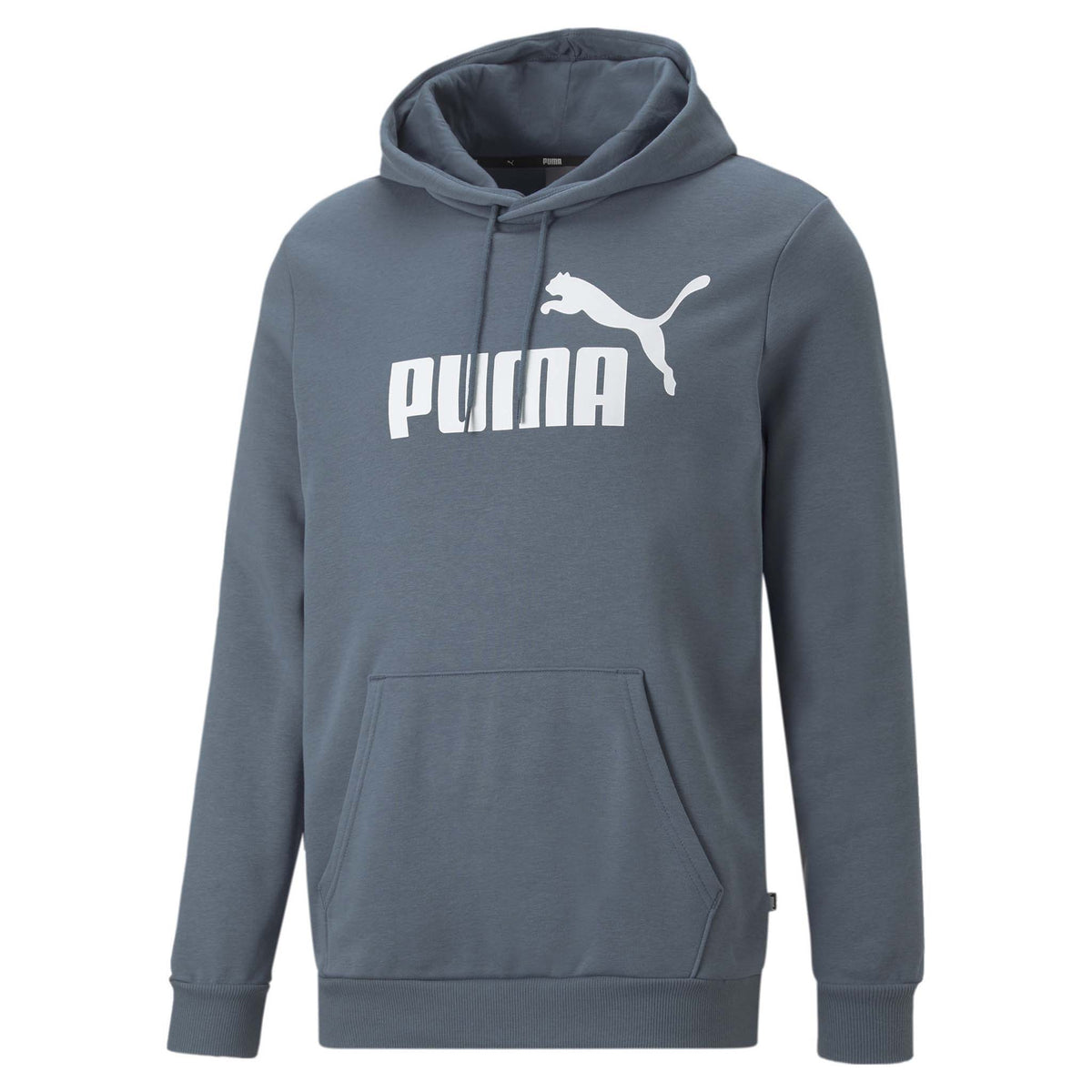 Puma Essential Big Logo Hoodie FL Sweatshirt à capuchon molletonné evening sky homme