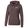 Puma Essential+ Embroidery Hoodie Fleece sweat à capuche femme dusty plum 