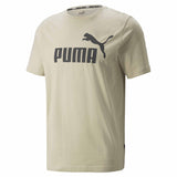 Puma t-shirt Essential Logo Tee pour homme - Putty