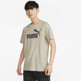 Puma t-shirt Essential Logo Tee pour homme - Putty