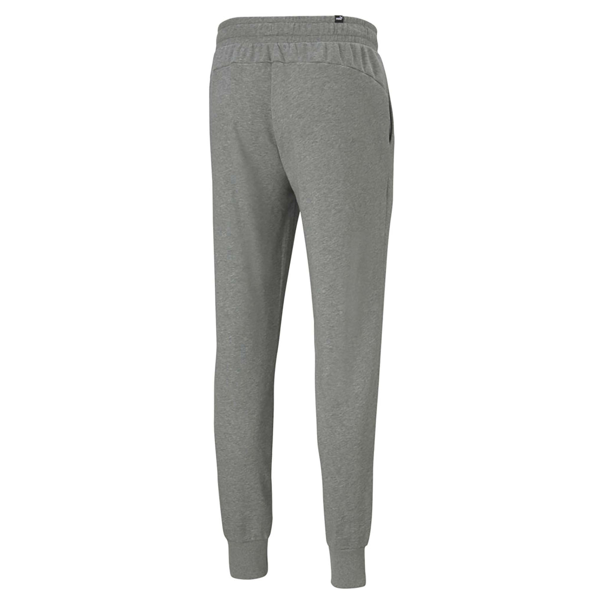 Puma Essential Logo pants pantalon en molleton gris pour homme arriere
