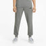 Puma Essential Logo pants pantalon en molleton gris pour homme face