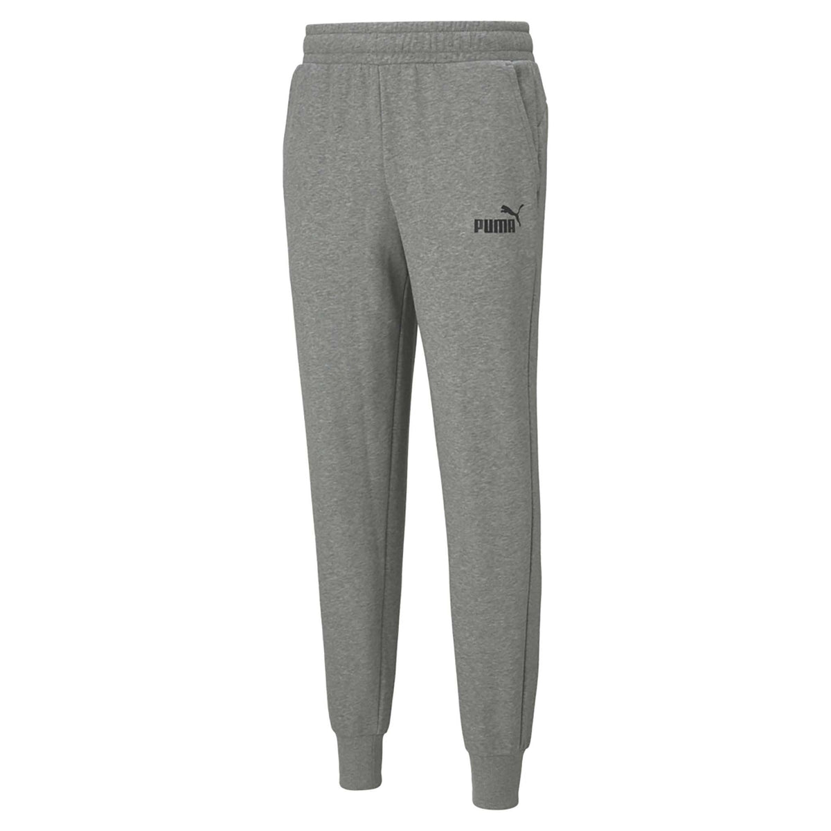 Puma Essential Logo pants pantalon en molleton gris pour homme