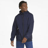 Jacket Puma Essential Solid Windbreaker peacoat  homme live