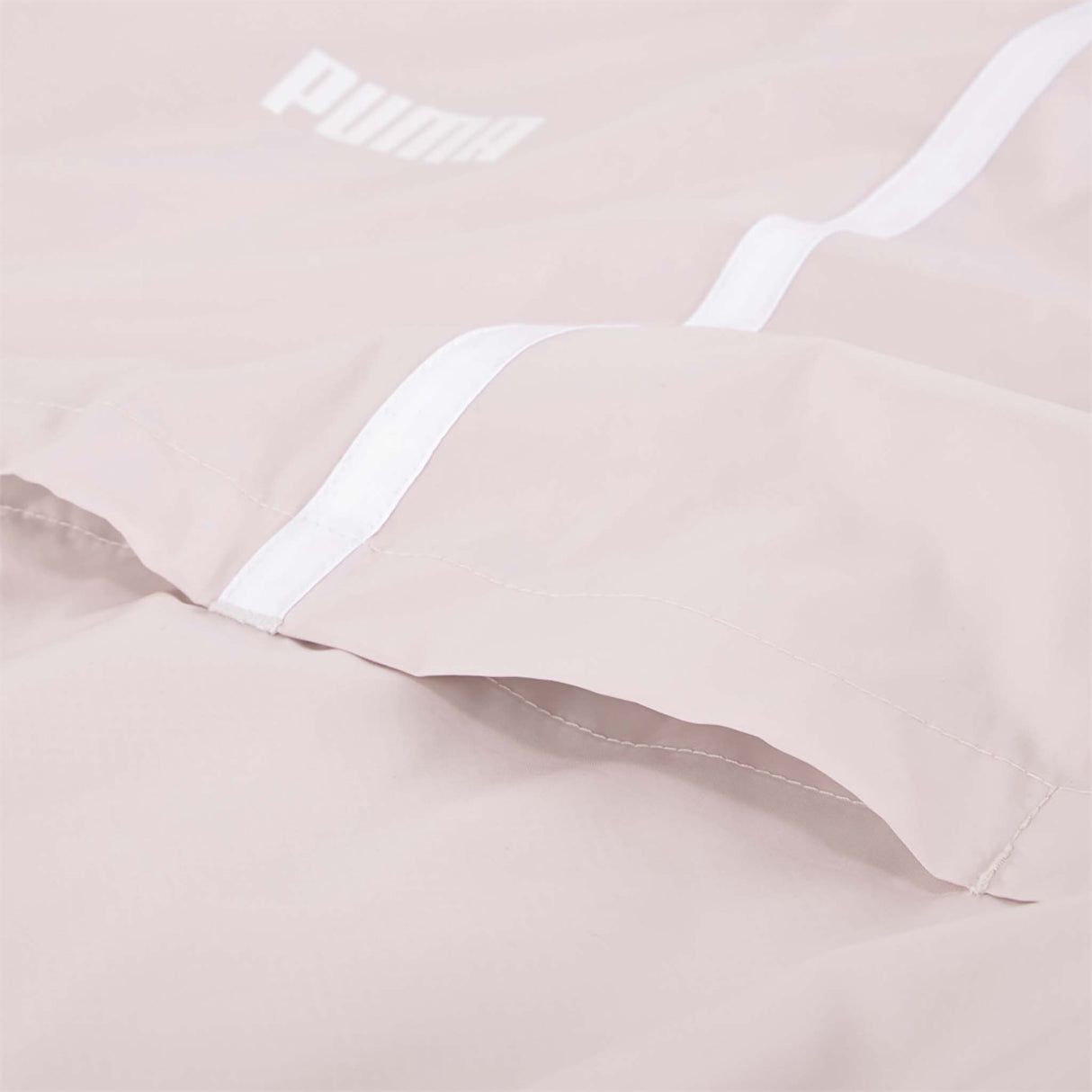 Puma Essential Solid Windbreaker manteau coupe-vent rose femme detail