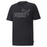 Puma t-shirt Essential Elevated Logo Tee homme - noir