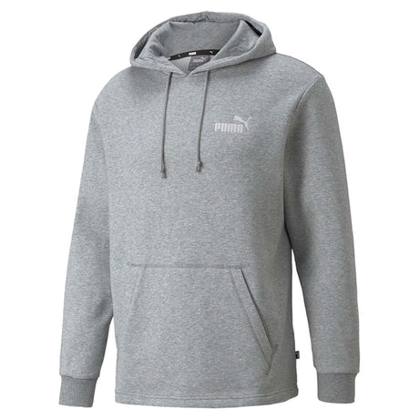 Chandail à capuche molletonné Puma Essential+ Hoodie FL gris pour homme