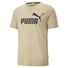 Puma t-shirt Essential Logo Tee pour homme - light sand