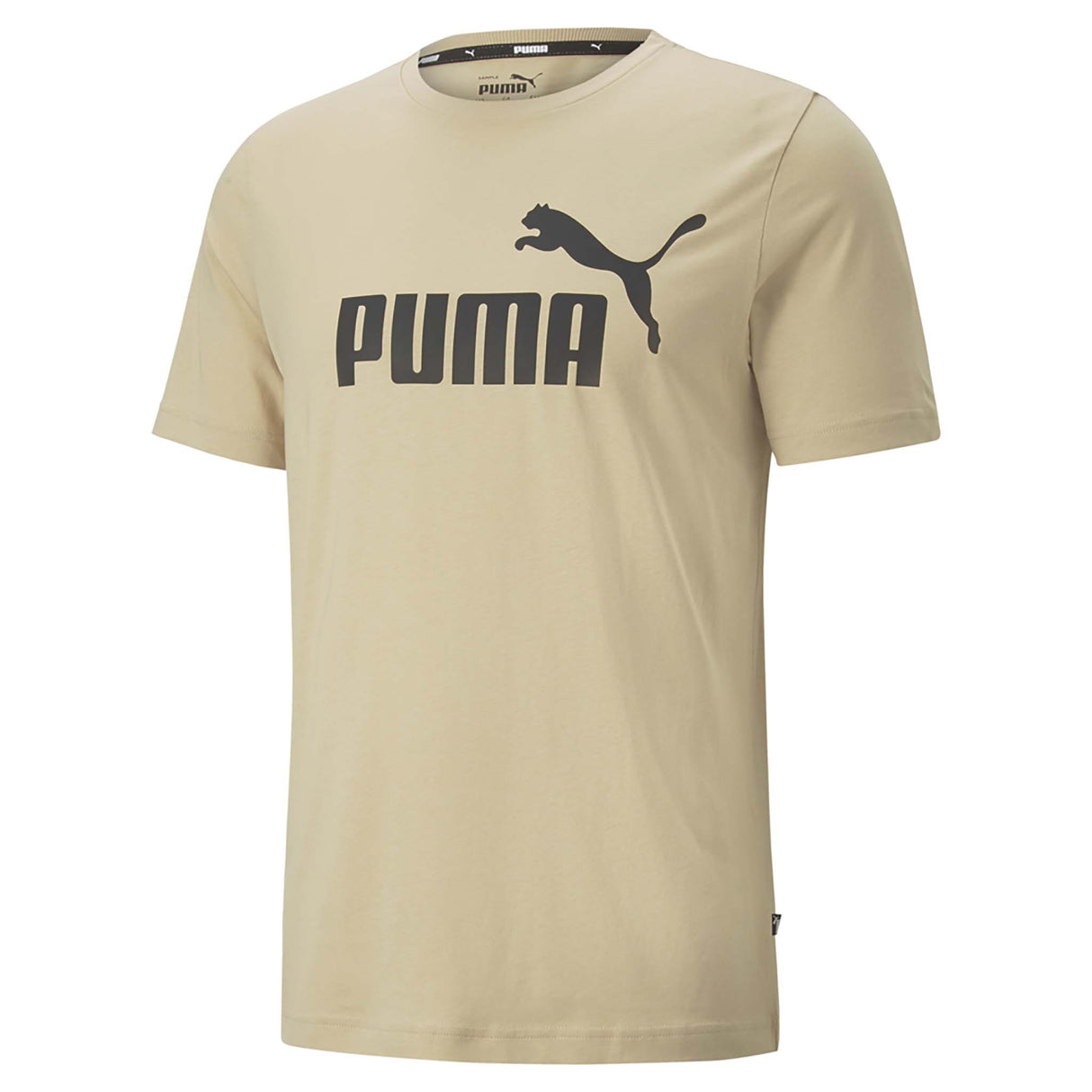 Puma t-shirt Essential Logo Tee pour homme - light sand