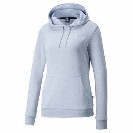 Puma Essential+ Embroidery Hoodie TR sweat à capuche femme - Arctic Ice