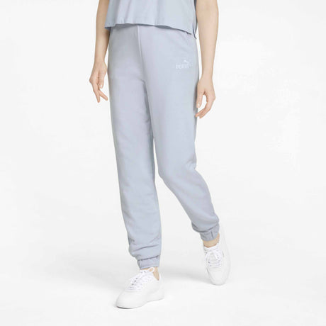 Puma Essential+ Embroidery High-Waist pantalon taille haute femme - Arctic Ice