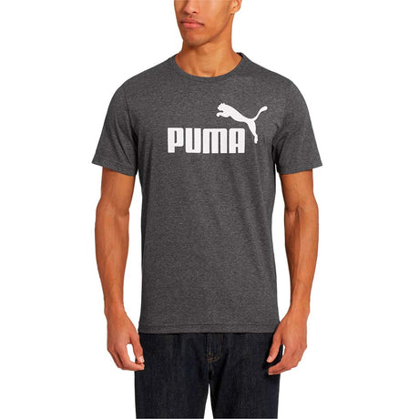 Puma Essential No 1 Logo T-shirt noir chiné