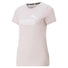T-shirt Puma Essentials Logo Tee à manches courtes pour femme chalk pink