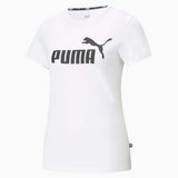 T-shirt Puma Essential Logo Tee blanc femme