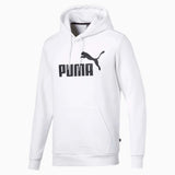 Puma Essential No 1 Big Logo Hoodie blanc