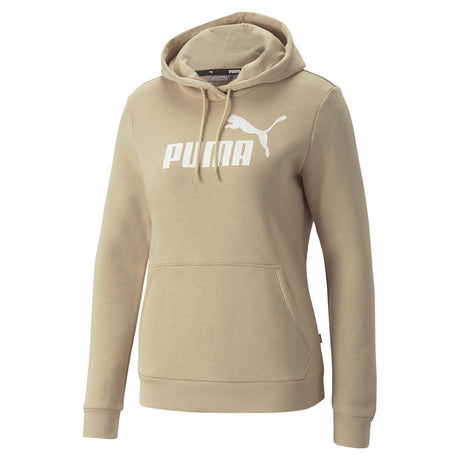 Sweatshirt à capuche Puma Essential Logo Hoodie Fleece pour femme sable
