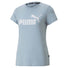T-shirt Puma Essentials Logo Tee à manches courtes femme bleu