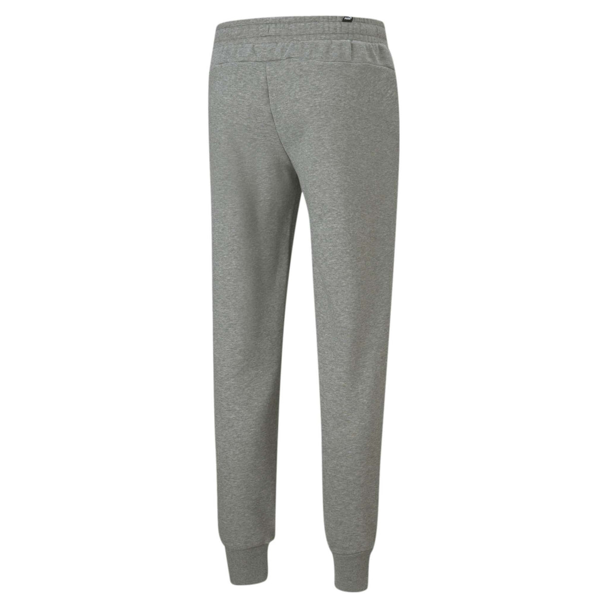 Pantalon style jogger coton ouaté gris pour homme Puma Essential Logo dos