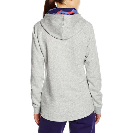 Coton Ouaté Puma Fun Hooded Sweat gris dos