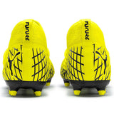Puma Future 4.3 Netfit FG/AG jaune noir chaussure de soccer a crampons adulte 