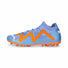 Puma Future Match MG chaussures de soccer multi-crampons - Blue Glimmer / Puma White / Ultra Orange