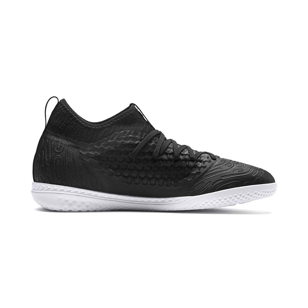 Puma Future 19.3 Netfit IT Futsal chaussure de soccer interieur noir blanc lv
