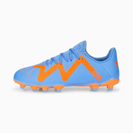 Puma Future Play FG/AG souliers soccer enfant - blue glimmer / white / orange