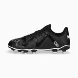 Puma Future Play FG/AG souliers soccer enfant - noir / blanc