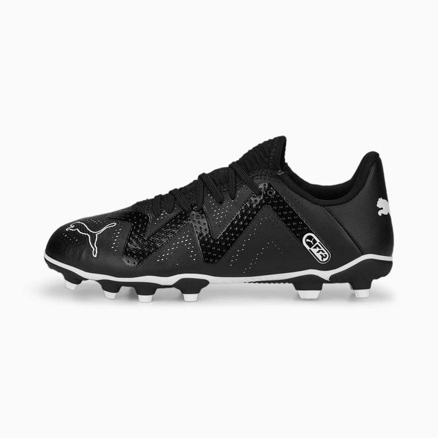 Puma Future Play FG/AG souliers soccer enfant - noir / blanc