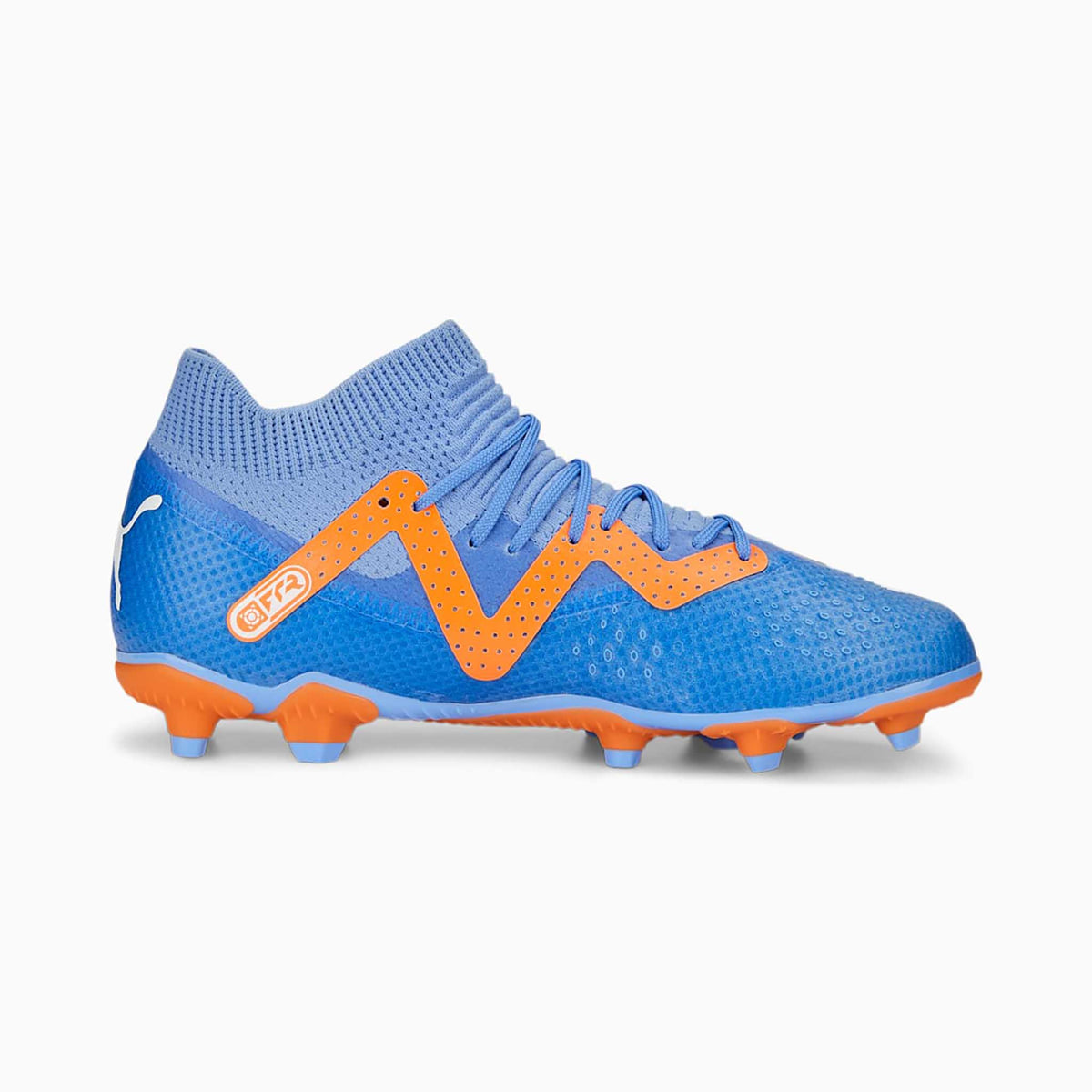 Puma Future Pro FG/AG chaussures de soccer à crampons enfant lateral- blue glimmer white orange