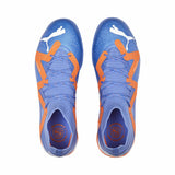 Puma Future Ultimate Cage turf chaussure de soccer - Blue Glimmer / Puma White / Ultra Orange