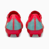 Puma Ultra 1.3 W FG/AG chaussures de soccer pour femme - Sunblaze / Puma White / Elektro Aqua - talons
