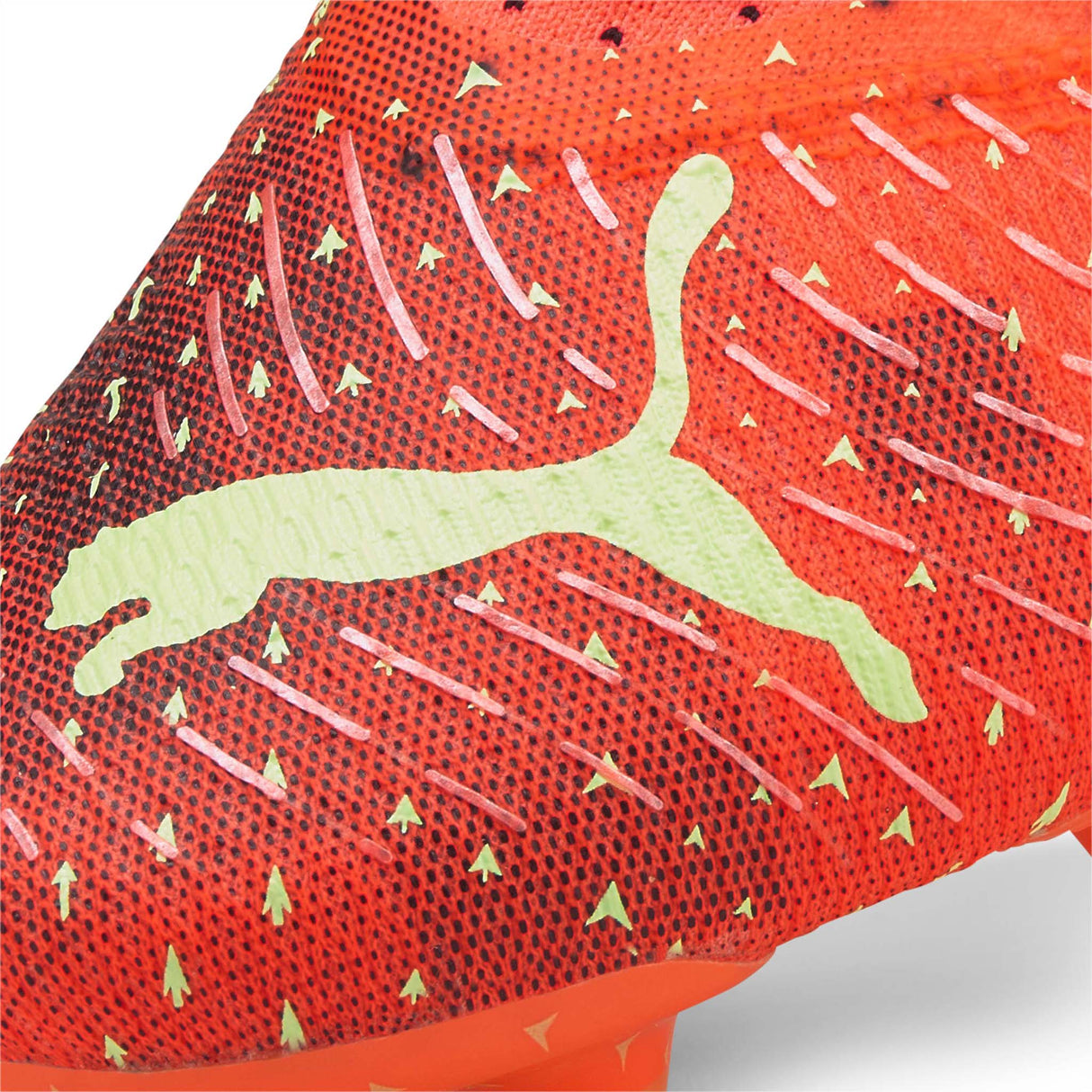 Puma Future Z 1.4 FG/AG souliers de soccer crampons Fiery Coral / Fizzy Light / Puma Black / Salmon logo