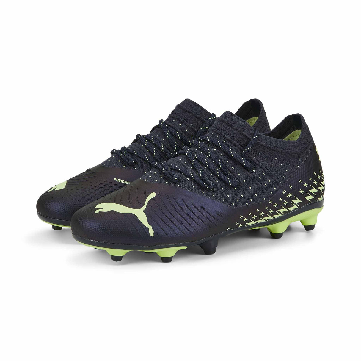 Puma Future Z 2.4 FG/AG chaussures de soccer à crampons junior - Parisian NIght / Fizzy Light - Paire