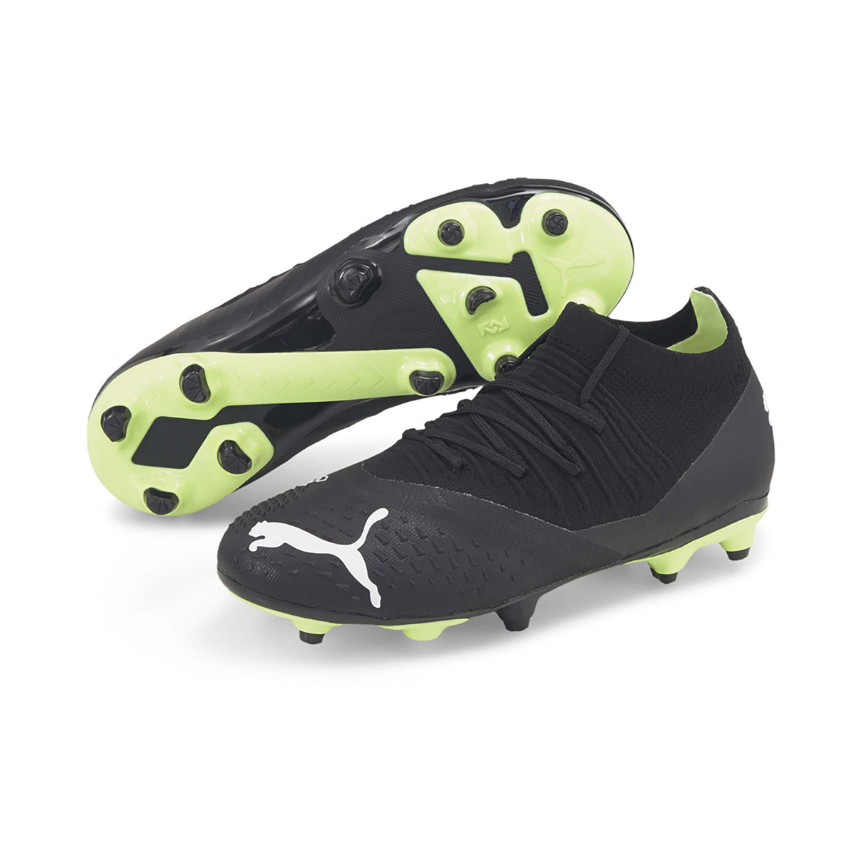 Puma Future Z 3.3 FG/AG souliers de soccer junior black white paire