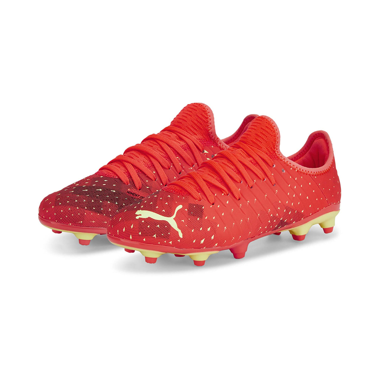 Puma Future Z 4.4 FG/AG junior souliers de soccer fiery coral paire