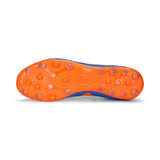 Puma Future Pro MG chaussures de soccer multi-crampons adultes semelle- blue glimmer / white / orange