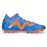 Puma Future Pro MG chaussures de soccer multi-crampons adultes lateral- blue glimmer / white / orange