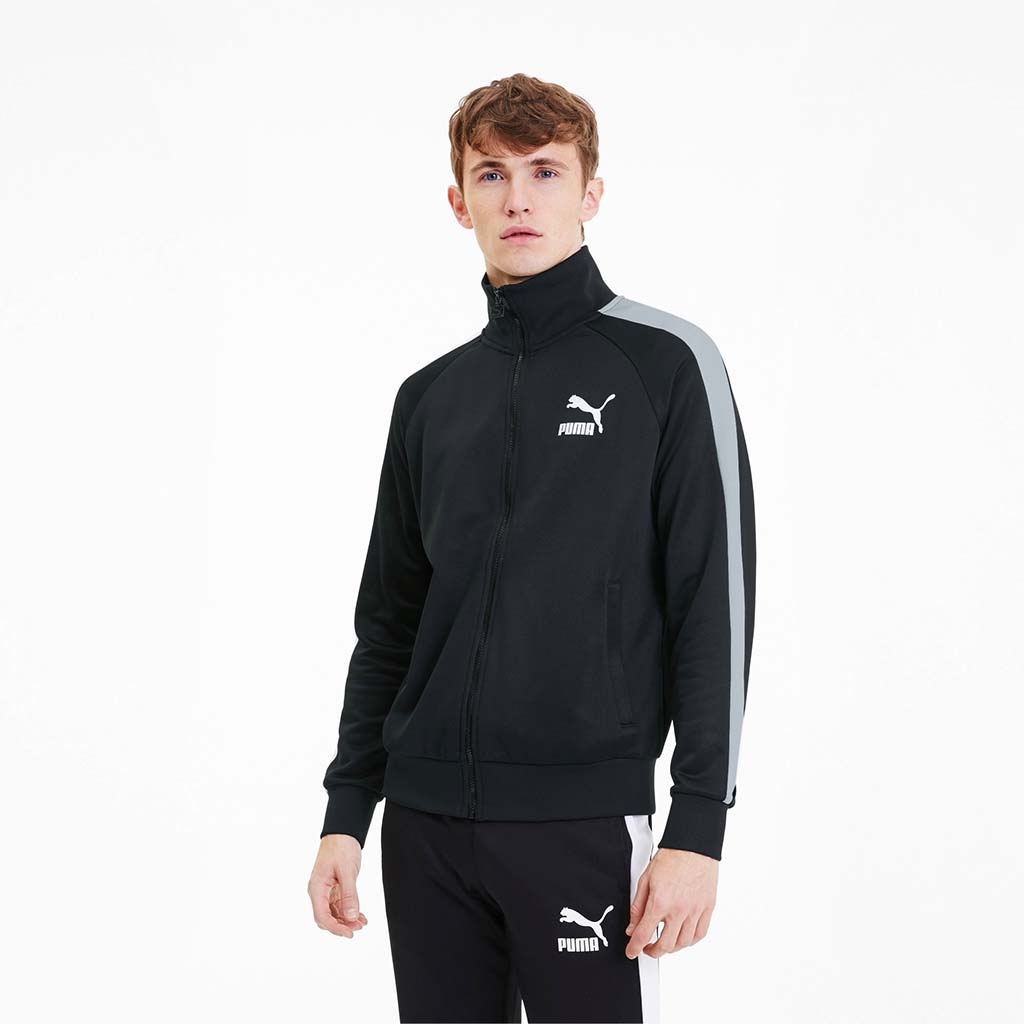 Veste de survêtement homme Puma Iconic t7 men's track jacket Noir