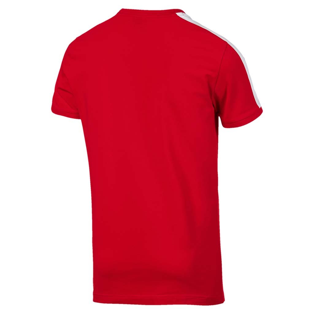 Puma Iconic T7 Men's Tee high brisk red rv