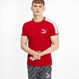 Puma Iconic T7 Men's Tee high brisk red lv