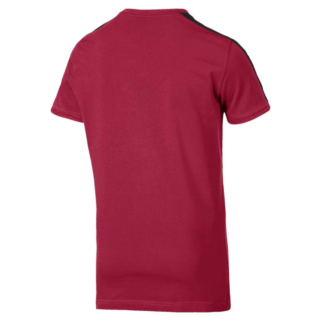 uma Iconic T7 Men's Tee rhubarb red rv