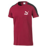 uma Iconic T7 Men's Tee rhubarb red