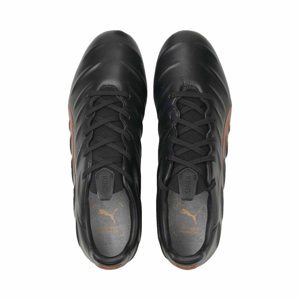 Puma King Platinum 21 FG chaussures de soccer - Puma Black / Neon Citrus