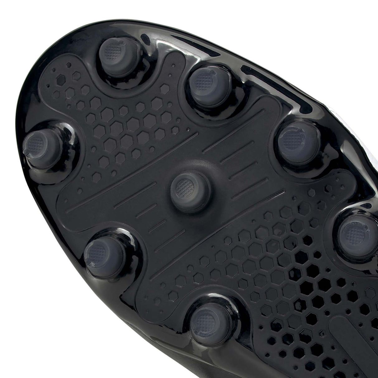 Puma King Pro 21 FG souliers de soccer à crampons noir blanc detail semelle