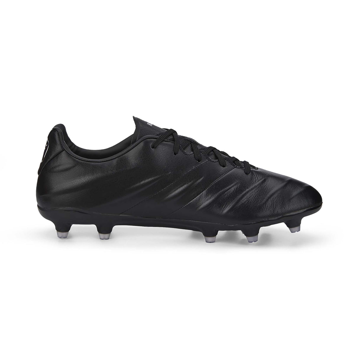 Puma King Pro 21 FG souliers de soccer à crampons noir blanc lateral