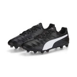 Puma King Pro 21 FG souliers de soccer à crampons noir blanc paire